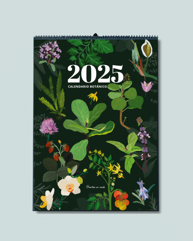 Calendario botanico 2025 plantas